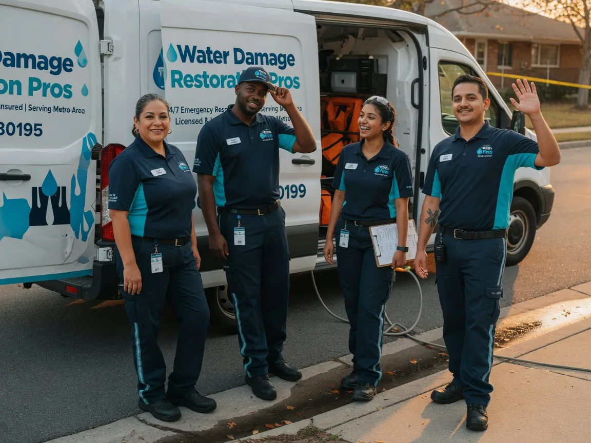 Water Damage Restoration company in Alleyton, TX